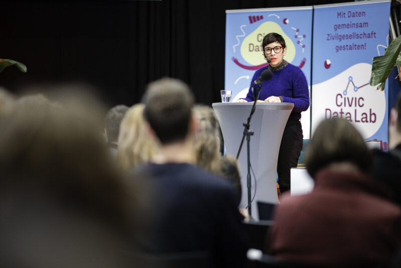 Civic Data Lab im MotionLab in Berlin, 24.11.2023.