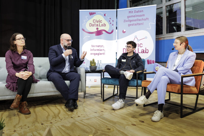 Civic Data Lab im MotionLab in Berlin, 24.11.2023.