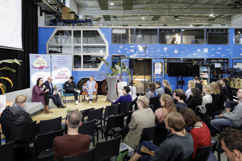Civic Data Lab im MotionLab in Berlin, 24.11.2023.