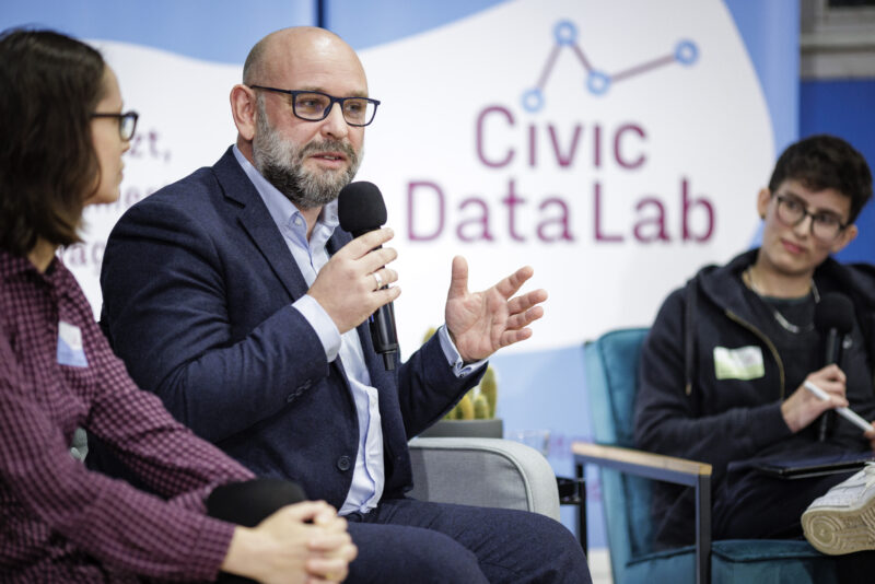 Civic Data Lab im MotionLab in Berlin, 24.11.2023.